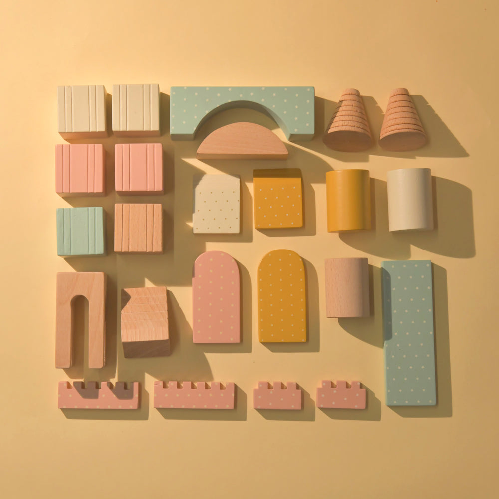 Wooden Toy Set | The Builder Mini Set