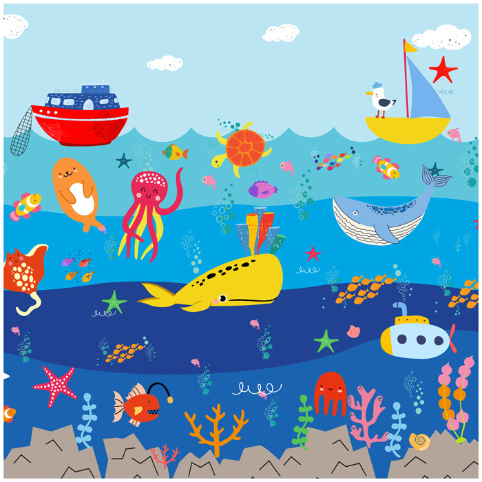 Sea Life Adventure Wallpaper