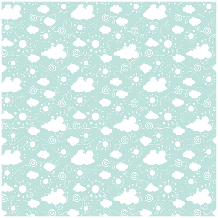 Seamless Cloud Pattern Wallpaper