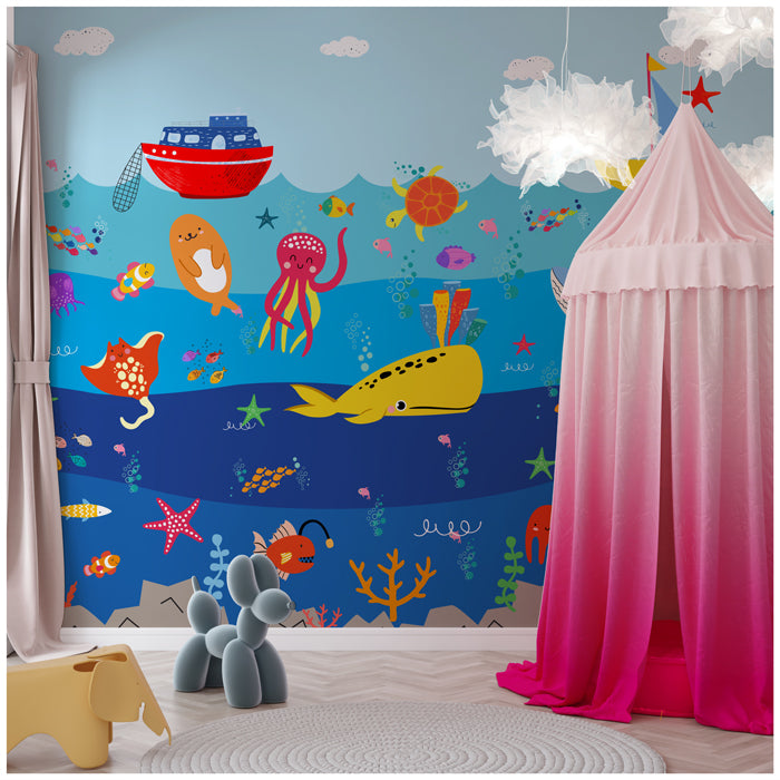 Sea Life Adventure Wallpaper