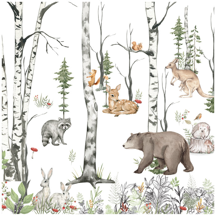 Woodland Forest Wallpaper