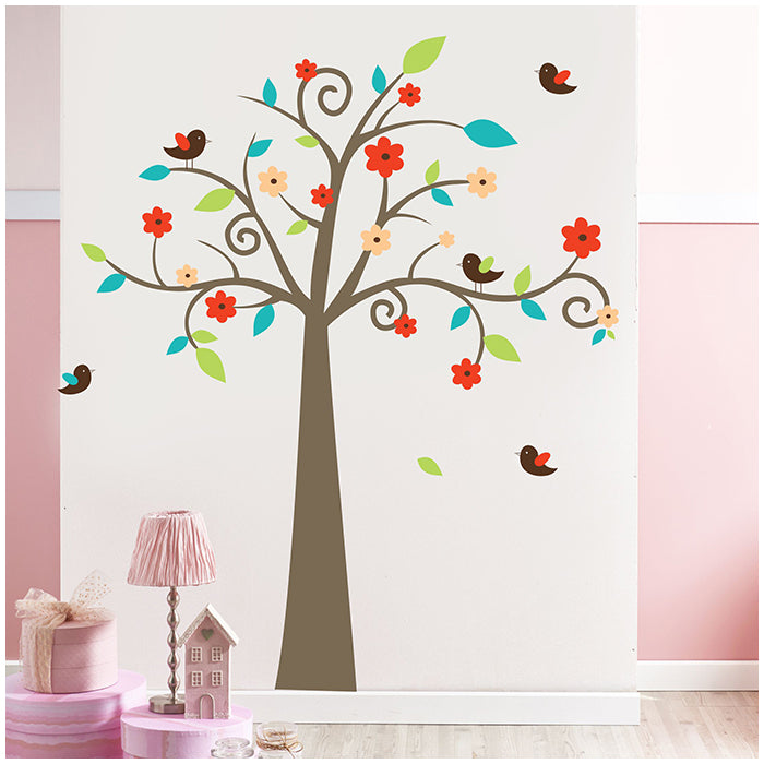 Wall Stickers For Room | Swirl Tree