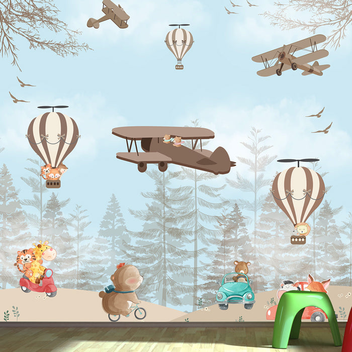 Animals Adventure Theme Wallpaper