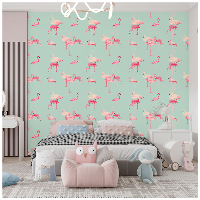 Pink Flamingo Wallpaper For Walls