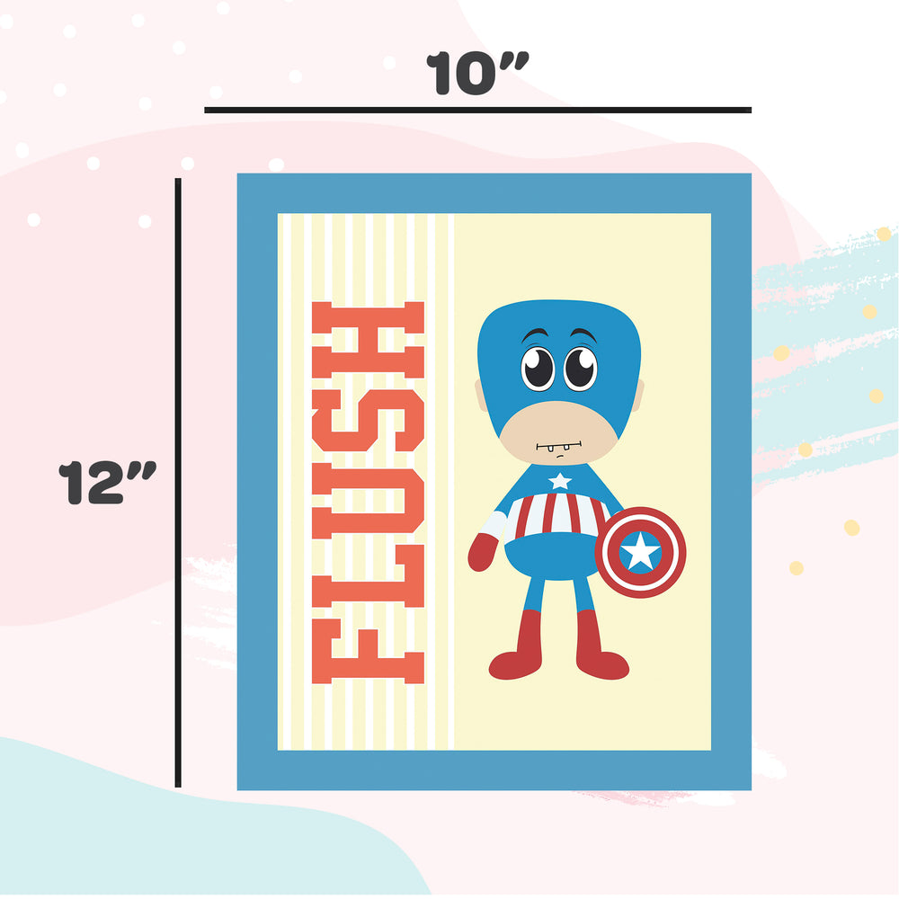 Even Super Heroes Have To Go To Washroom