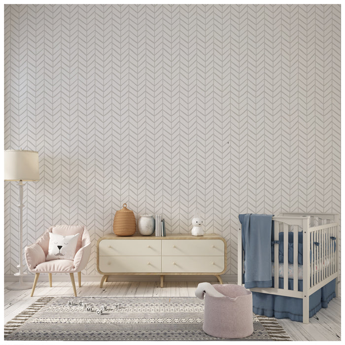 Hand Drawn Line Pattern Wallpaper