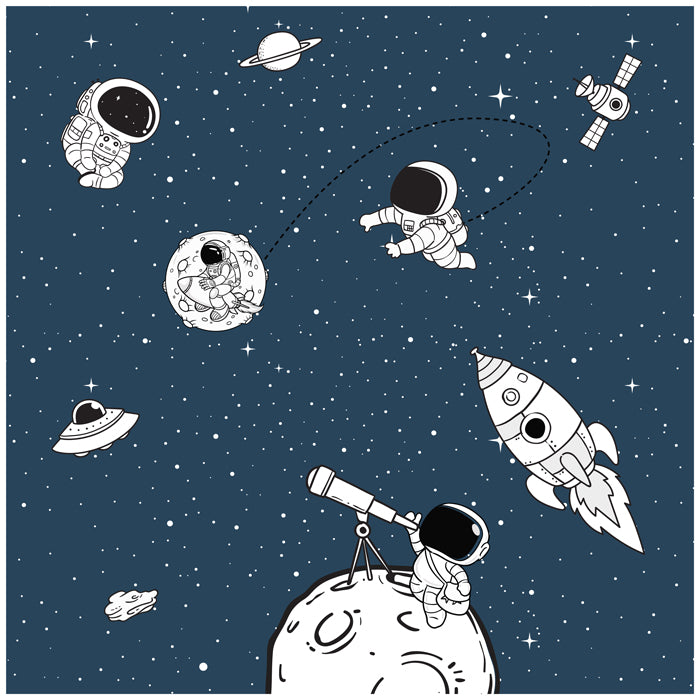 Astronauts Theme Wallpaper