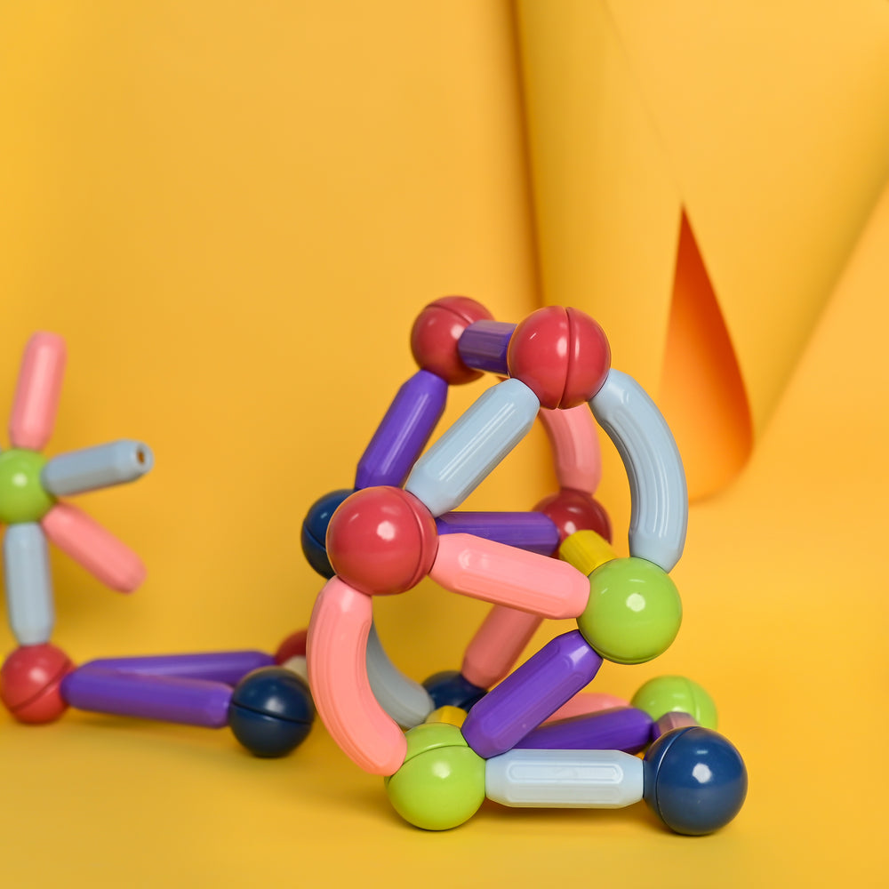 Wooden Toy Set | Magbox Magnetic Blocks