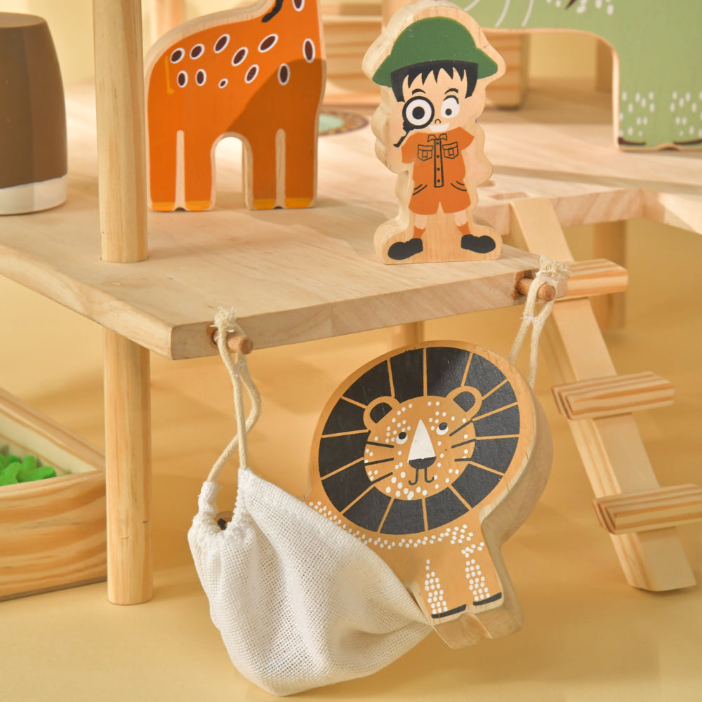 Wooden Toy Set | Jungle Safari