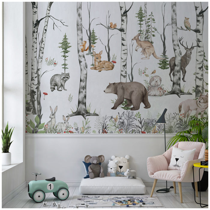 Woodland Forest Wallpaper