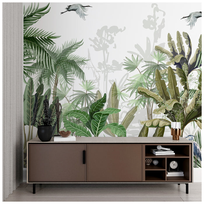 Crane Island Jungle Wallpaper