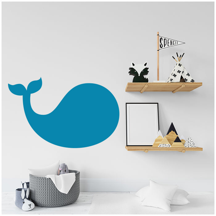 Chalk Wall Decal | Whale