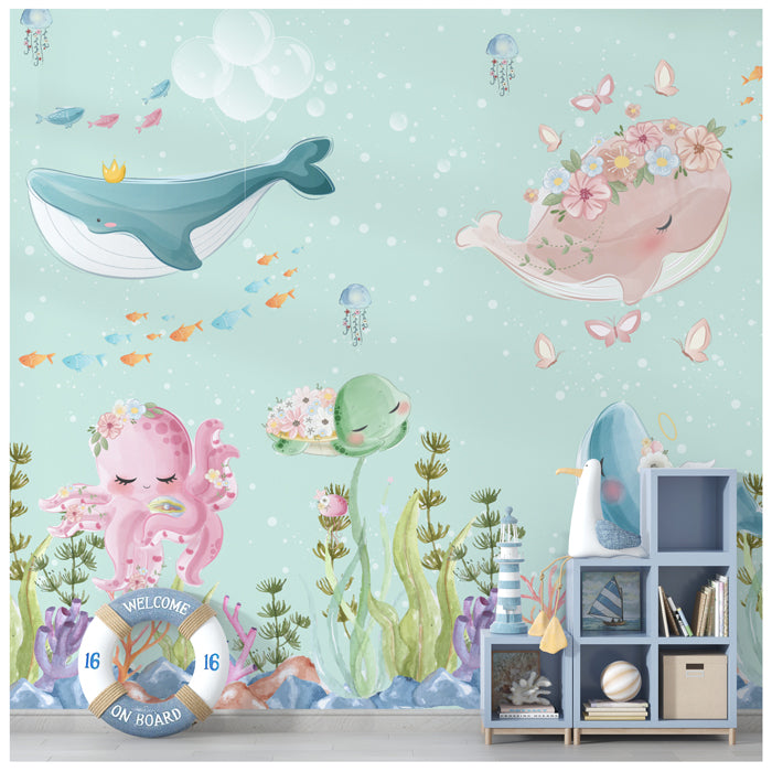Wonders Of Sea Theme Wallpaper