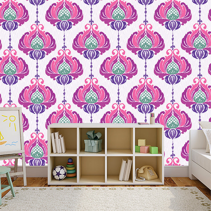 Ikat Pattern Wallpaper