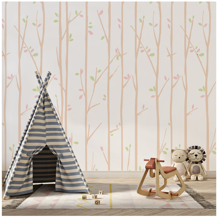 Leaf Pattern Wallpaper For Walls