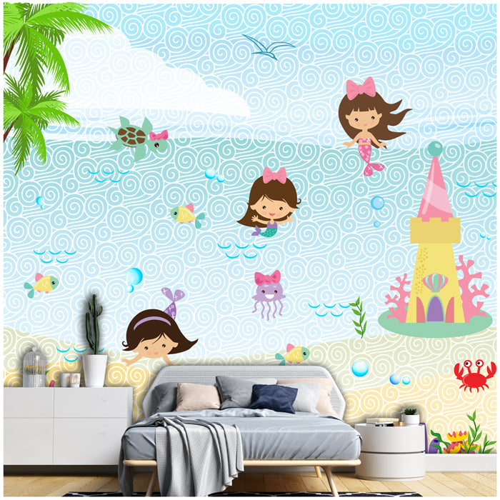 Little Mermaid Theme Wallpaper