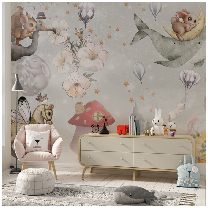 Vintage Magic Dream Theme Wallpaper