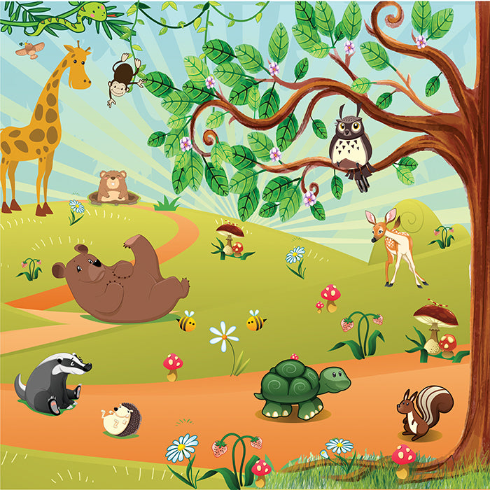 Jungle Bungle Animals Wallpaper