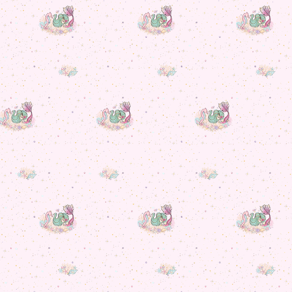 Mermaid Pattern Wallpaper