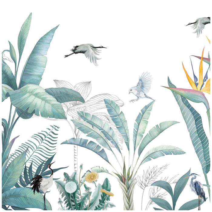 Crane Island Jungle Wallpaper