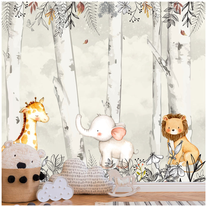 Jungle Safari Animals Wallpaper