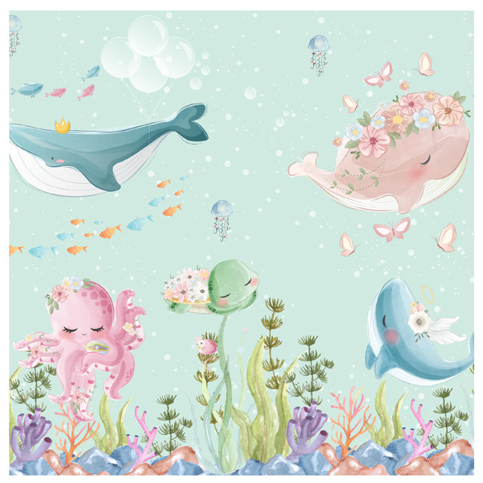 Wonders Of Sea Theme Wallpaper