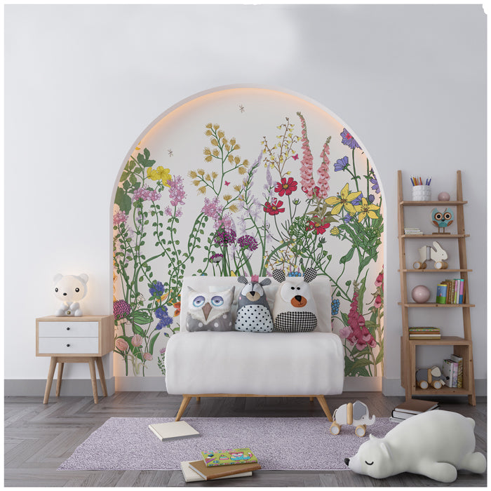 Wild Flowers Theme Wallpaper