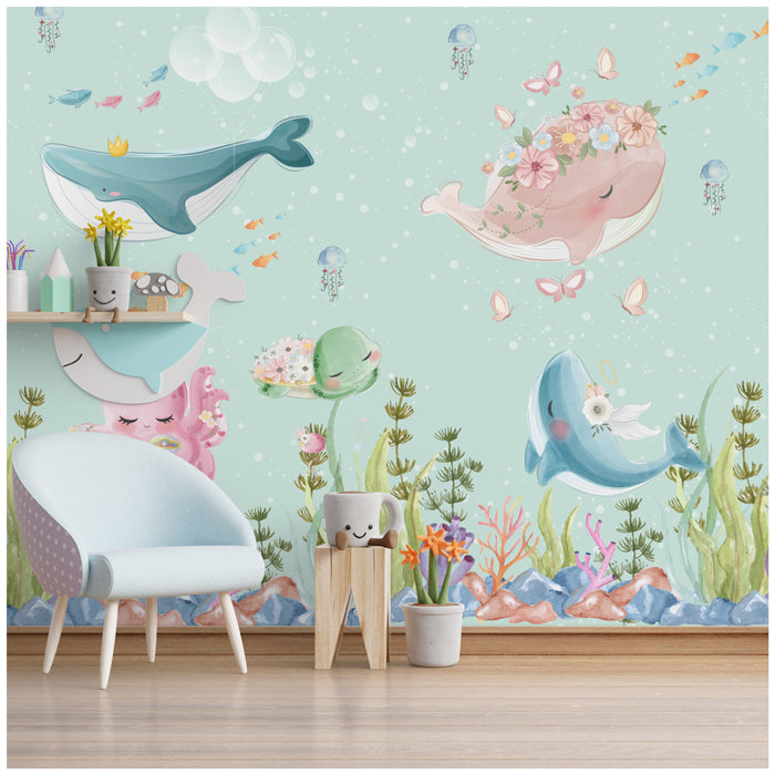 Wonders Of Sea Theme Wallpaper
