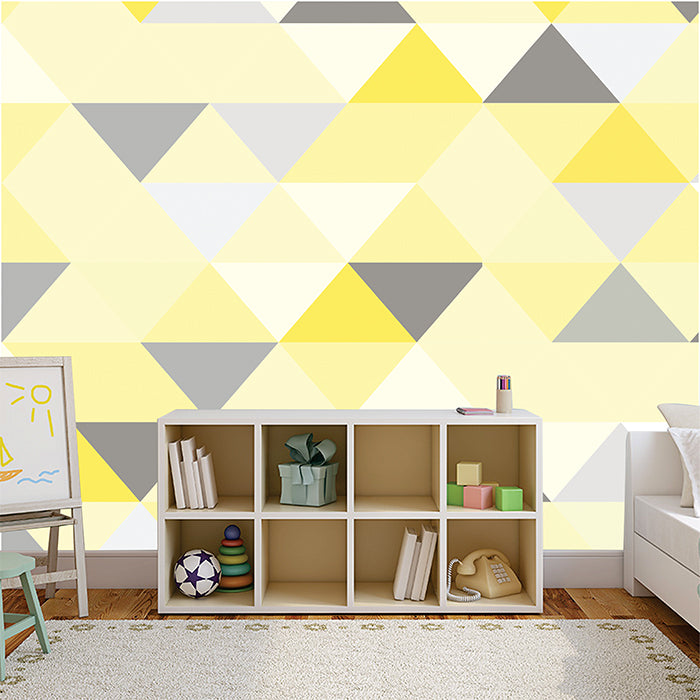 Mellow Yellow Pattern Wallpaper for Walls