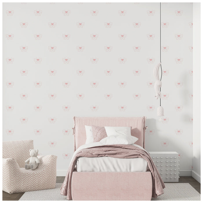 Bow Pattern Wallpaper