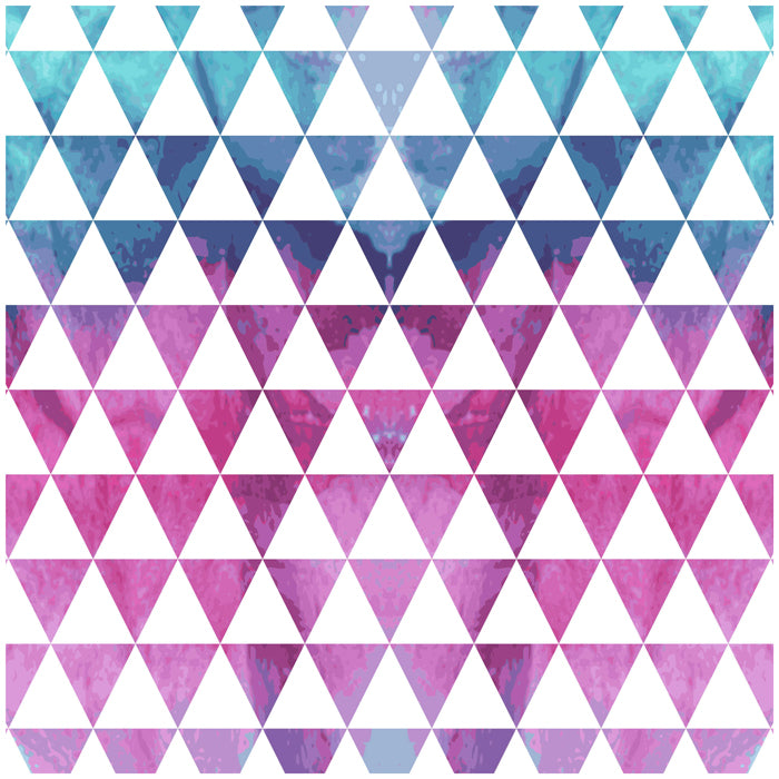 Watercolor Triangle Pattern Wallpaper