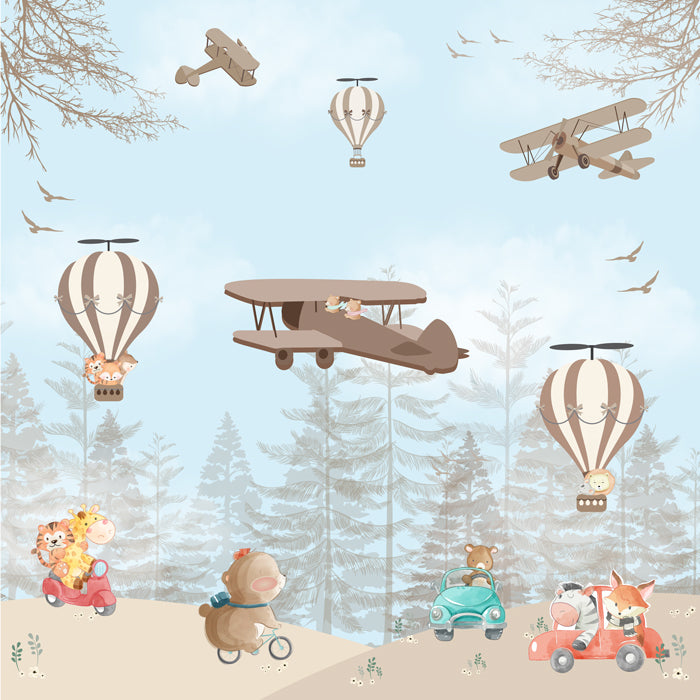 Animals Adventure Theme Wallpaper