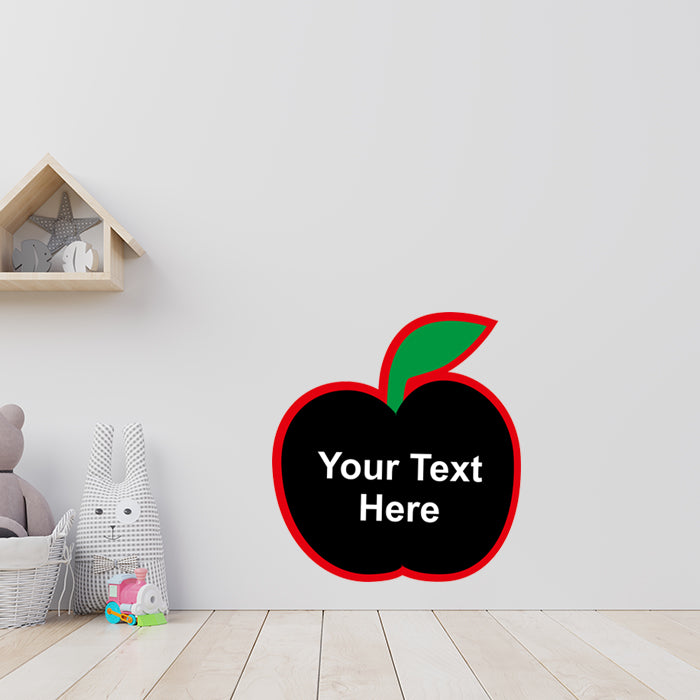 Chalk Wall Decals | Apple Shape