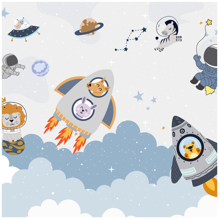 Astro Space Animals Theme Wallpaper