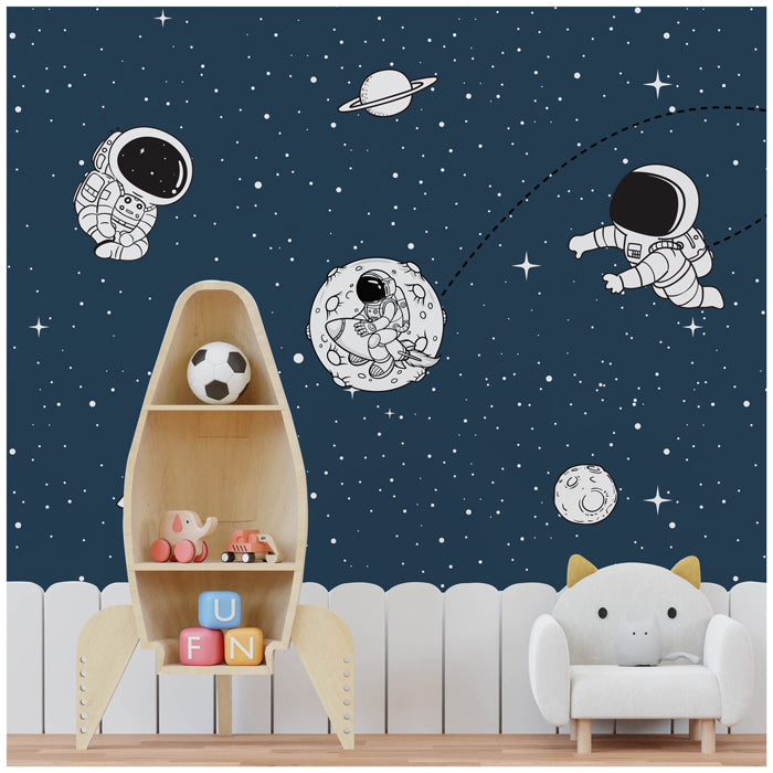 Astronauts Theme Wallpaper