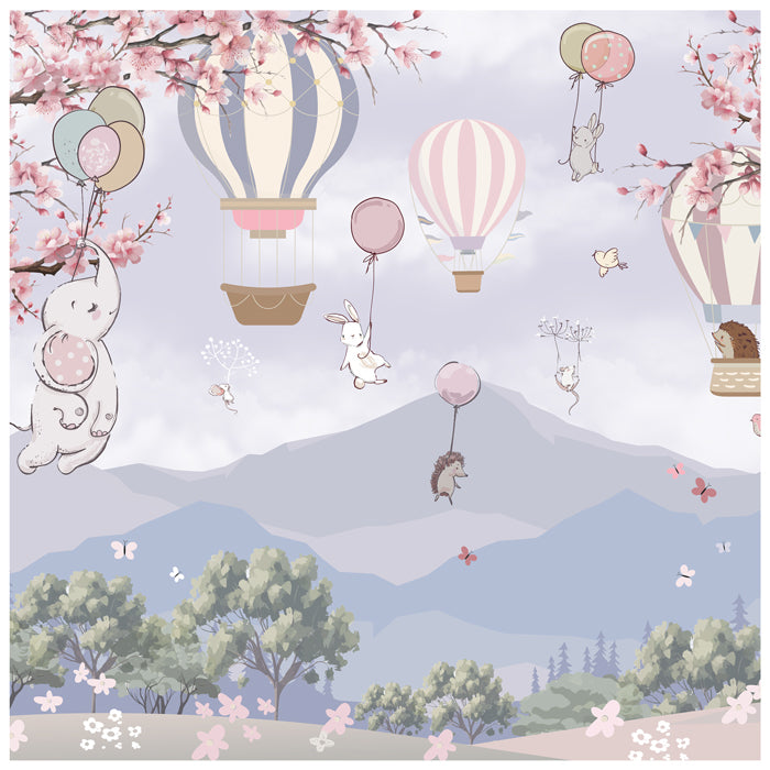 Balloon Valley Tales Wallpaper