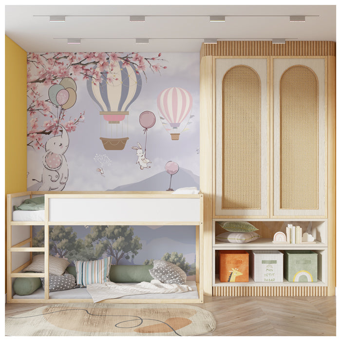 Balloon Valley Tales Wallpaper