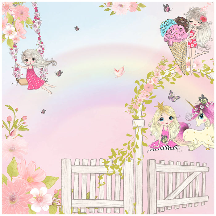 Beautiful Summer Girls Theme Wallpaper