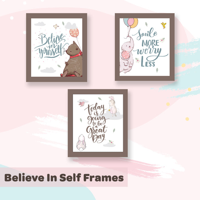Wall Frames | Believe in Self