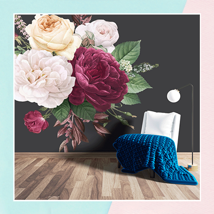 Blossom Peony Theme Wallpaper