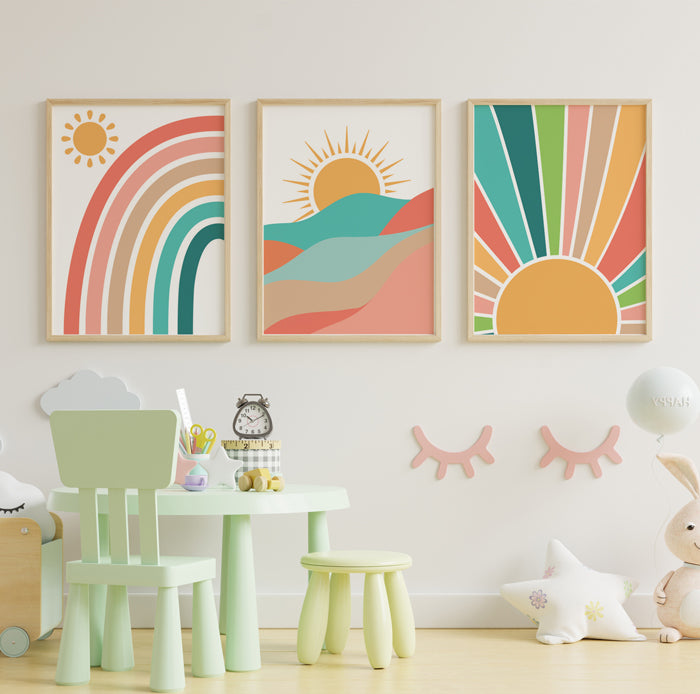Wall Frames | Boho Rainbow