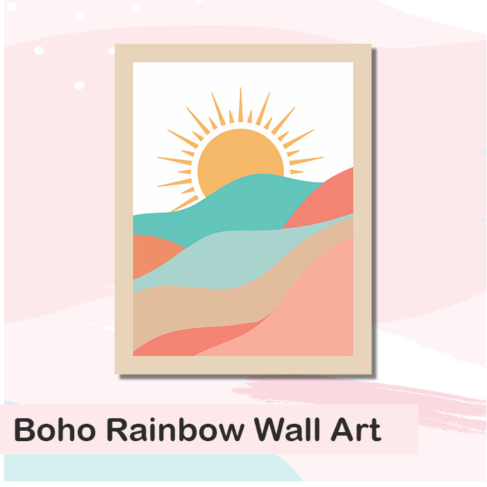 Wall Frames | Boho Rainbow