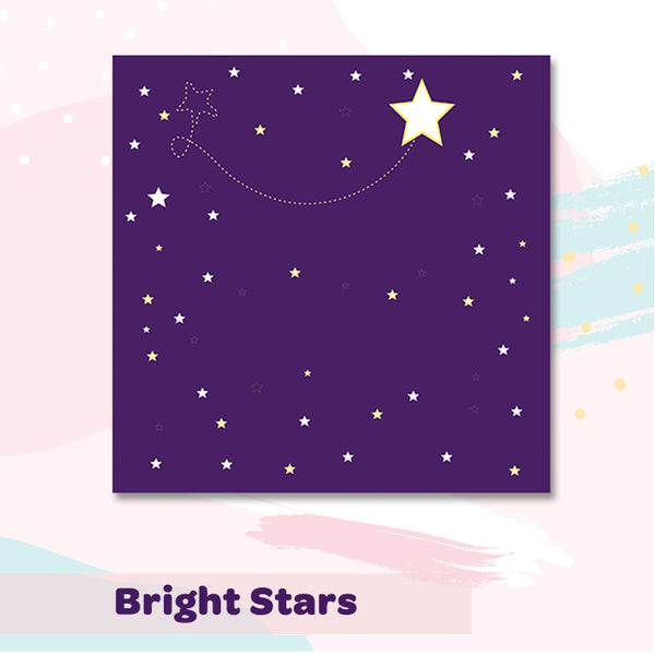 Illuminated Customized Name Canvas | Bright Stars