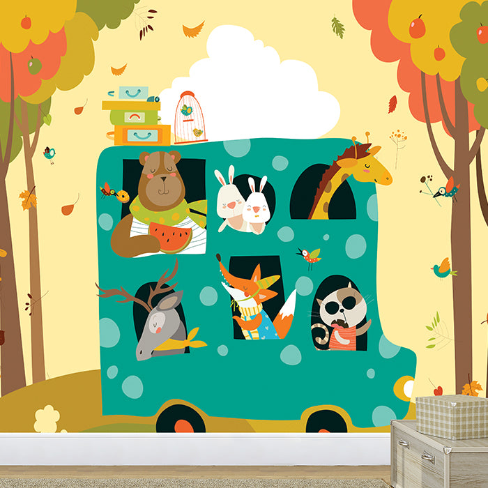 Bus Animals Wallpaper