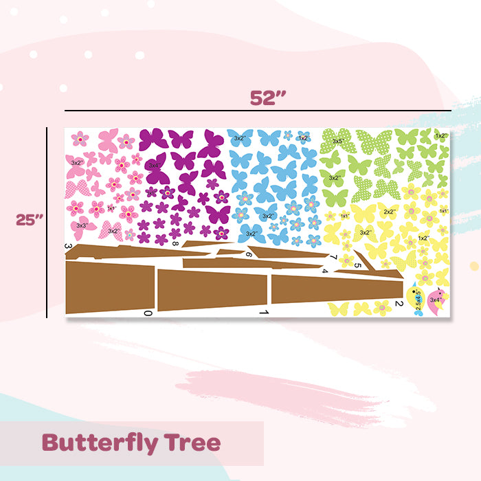 Wall Stickers For Room | Butterfly Tree
