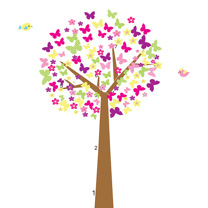 Wall Stickers For Room | Butterfly Tree