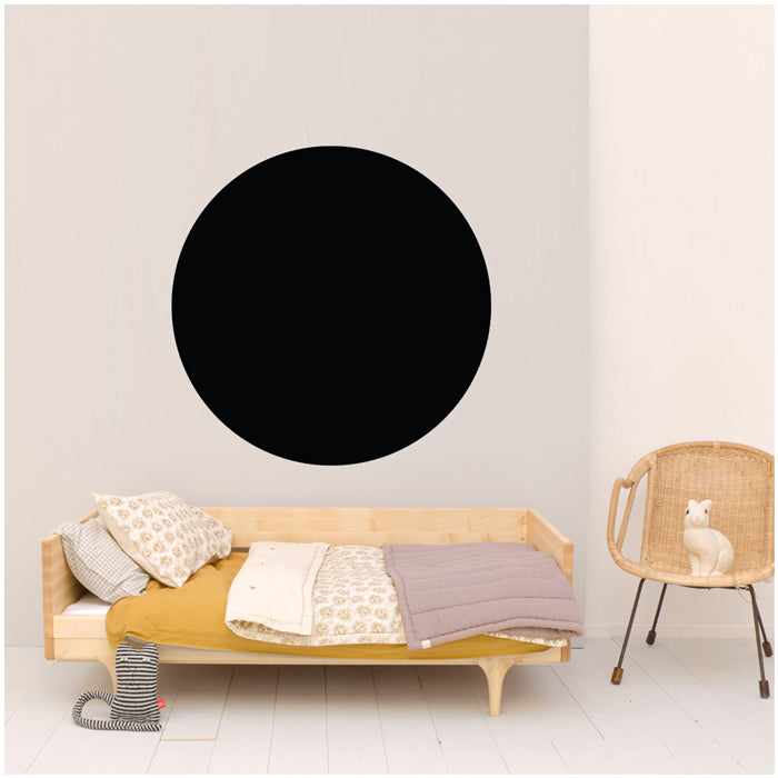 Chalk Wall Decals | Circle - Black