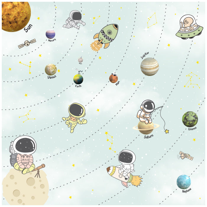 Cosmic Space Theme Wallpaper