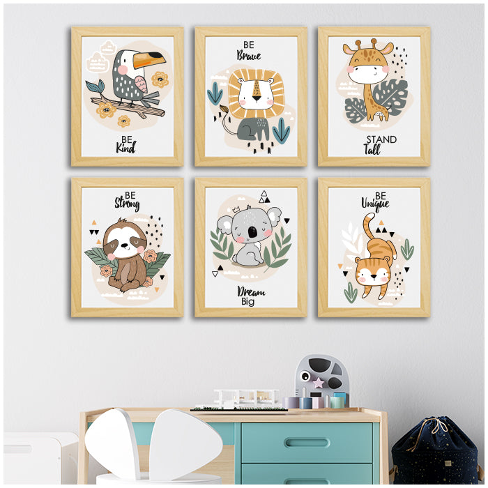 Wall Frames | Cute Animals