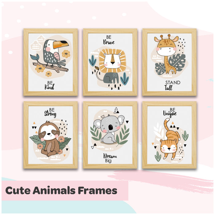Wall Frames | Cute Animals